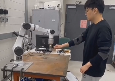 Vision-based Robotic Arm Collision Avoidance